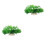 2Pcs Durable Artificial Grass Plastic Water Plants for Fish Tank Decor 2