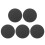 5Pcs Felt Vinyl Player Mat Black Record Protective Pad for Turntable 4