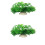 2Pcs Durable Artificial Grass Plastic Water Plants for Fish Tank Decor 4