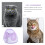 Collier Violet Respirant Pour Chat Après Chirurgie Ajustable 7