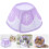Collier Violet Respirant Pour Chat Après Chirurgie Ajustable 9