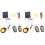 4Pcs Motorbike Security Immobilization in Assorted Colors 3