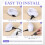 3Pièces Machine De Transfert Thermique Portable Pour Création DIY 7