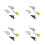 16Pcs Back Pull Alloy Inertial Fighter Plane Models for Children Play 3