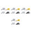16Pcs Back Pull Alloy Inertial Fighter Plane Models for Children Play 5