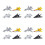 16Pcs Back Pull Alloy Inertial Fighter Plane Models for Children Play 6