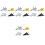 16Pcs Back Pull Alloy Inertial Fighter Plane Models for Children Play 10