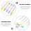 100Pcs Nail Polish Remover Pens Plastic Manicure Tools Assorted Colors 11