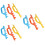 9Pcs Practical Plastic Rulers for Beehive Frame Measuring 8