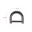8Pcs Grey Durable Semi-Circular D Ring Buckles for Bags Backpack DIY 2