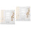 2Pcs White Desktop Adjustable Music Score and Reading Rack 5