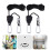 12Pcs Adjustable Ratchet Rope Hanger for Grow Light Black Strong 10