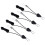12Pcs Adjustable Ratchet Rope Hanger for Grow Light Black Strong 11