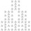 60Pcs Durable Silver Wrought Iron Five-Pointed Star DIY Stamping Mold 9