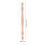 6Pcs Solid Wood Decorative Roman Pillars Beige for Home Railings 10
