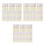 2400Pcs Adhesive Qc Passed Stickers Bright Color Flexible 4