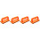 4Pcs Orange ABS Push Block for Table Saw Woodworking Safety Tool 5