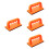 4Pcs Orange ABS Push Block for Table Saw Woodworking Safety Tool 7