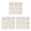 2400Pcs Adhesive Qc Passed Stickers Bright Color Flexible 7