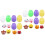 2Sets Assorted Color Easter Cartoon Car Egg Toy Decorative Gift Boxes 3
