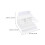 4Pcs Kitchen Sink Sponge Holder White Plastic Drain Rack Organizer 9