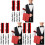 12Paren Elastische Armband Garters Shirt Satin Stof 3