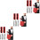 12Paren Elastische Armband Garters Shirt Satin Stof 5