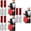 12Paren Elastische Armband Garters Shirt Satin Stof 7