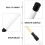 5Pairs Wood Handle Drum Brushes White Drumstick Set for Beginners 4