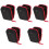 5Pcs Shockproof Black Eva Rangefinder Storage Pouch for Golfing 3