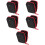 5Pcs Shockproof Black Eva Rangefinder Storage Pouch for Golfing 6
