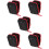 5Pcs Shockproof Black Eva Rangefinder Storage Pouch for Golfing 7