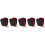 5Pcs Shockproof Black Eva Rangefinder Storage Pouch for Golfing 8