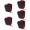 5Pcs Shockproof Black Eva Rangefinder Storage Pouch for Golfing 9