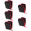 5Pcs Shockproof Black Eva Rangefinder Storage Pouch for Golfing 10