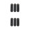 6Pcs Black Wire Organizer Earbud Wired Headphone Cable Winder 4