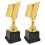 4Pcs Gold Book Shaped Trophy Plastic Reading Prize for Student Awards 3