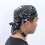 2Pièces Turban Catering Noir En Toile Robuste Ajustable 10