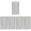 5Pièces Plateau De Rangement Perles Durable Pour Fabrication De 5