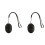 2Pcs Black Wireless Selfie Shutter Remote for Mobile Phone Camera 3