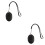 2Pcs Black Wireless Selfie Shutter Remote for Mobile Phone Camera 6