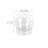 30Pcs Round Clear Plastic Water Globes for DIY Snow Globe Making 2