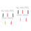 10Pcs White Painting Roller Brushes for DIY and Craft Art Projects 5