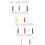 10Pcs White Painting Roller Brushes for DIY and Craft Art Projects 8