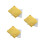 600Pcs Thick Golden Chocolate Foil Wrapping Paper for Candy Packaging 9