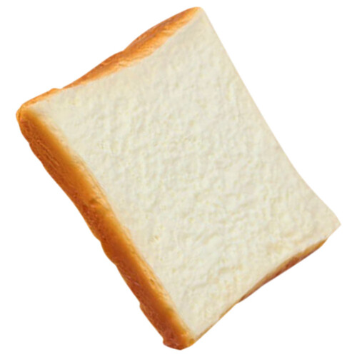 4Pcs Vivid Simulation Bread Decor PU Material Fake Toast Kitchen Props 2