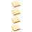 4Pcs Vivid Simulation Bread Decor PU Material Fake Toast Kitchen Props 8