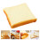 4Pcs Vivid Simulation Bread Decor PU Material Fake Toast Kitchen Props 9