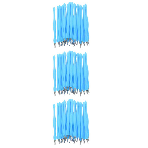 72Pcs Precision Cuticle Pusher Tool Metal Nail Care Device 1
