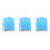 72Pcs Precision Cuticle Pusher Tool Metal Nail Care Device 5